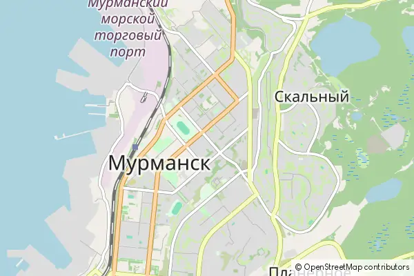 Mapa Zapolyarny