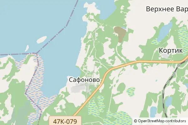 Mapa Safonowo