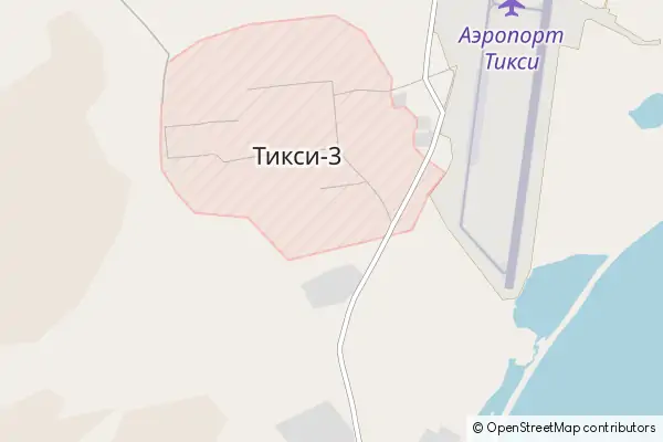 Mapa Tiksi