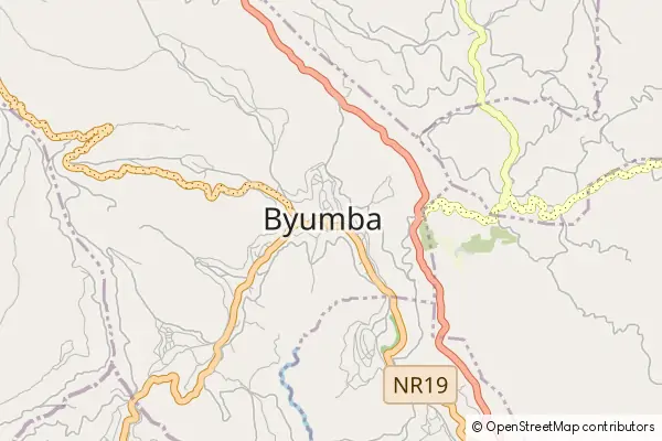 Mapa Byumba