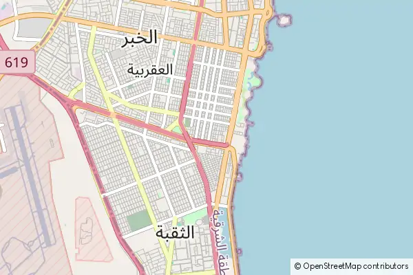 Mapa Al Khobar