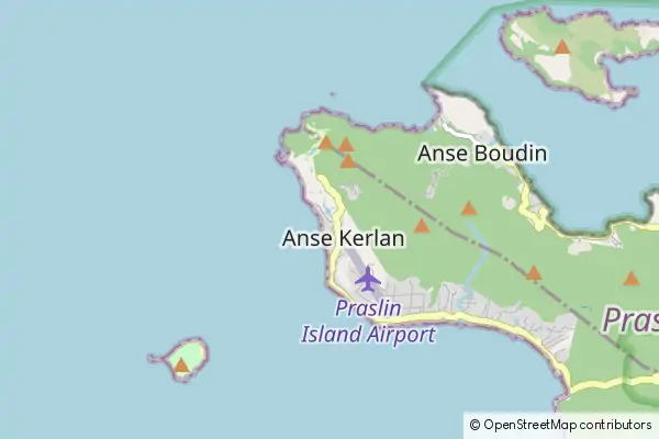 Mapa Anse Kerlan