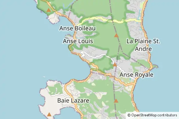 Mapa Anse La Mouche