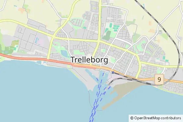 Mapa Trelleborg