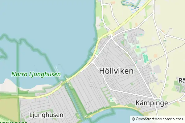 Mapa Hollviken