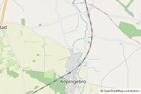 Mapa Köpingebro