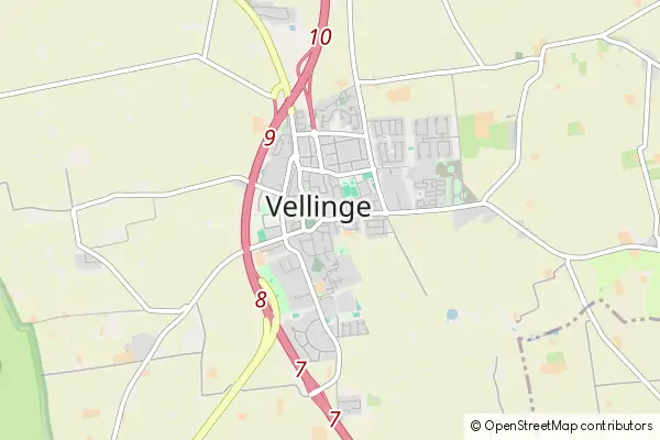 Mapa Vellinge