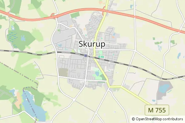 Mapa Skurup