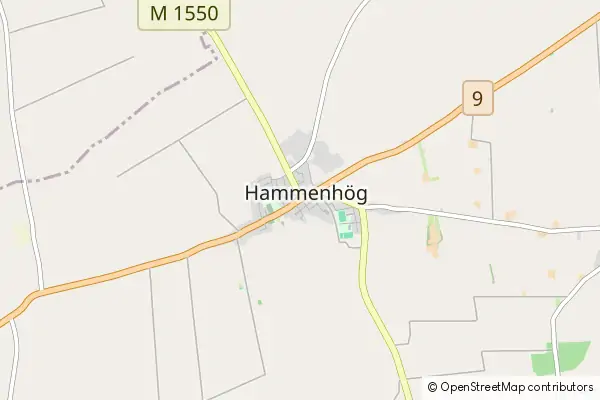 Mapa Hammenhög