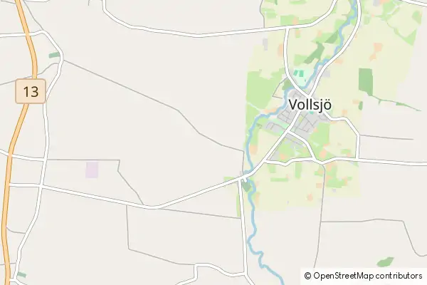 Mapa Vollsjö