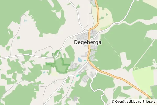 Mapa Degeberga