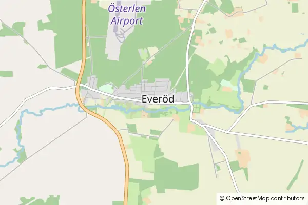 Mapa Everöd