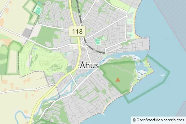 Mapa Åhus