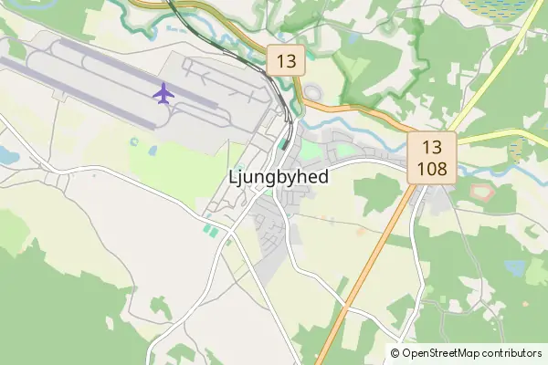 Mapa Ljungbyhed