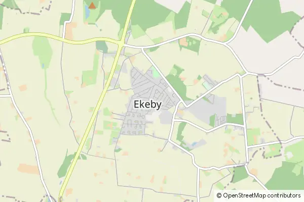 Mapa Ekeby