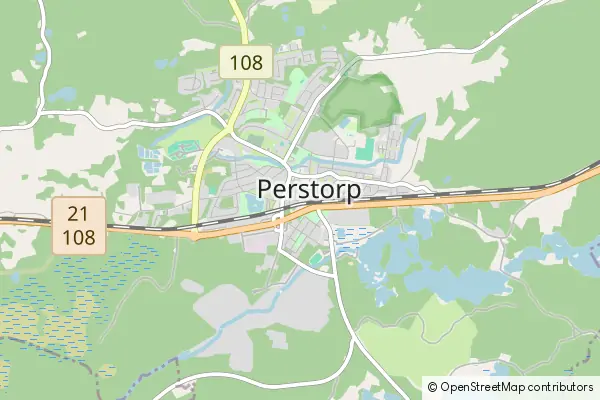 Mapa Perstorp