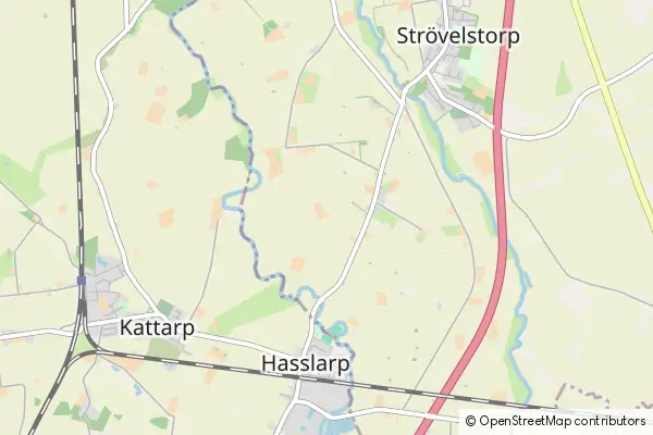 Mapa Strovelstorp