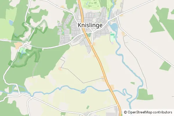 Mapa Knislinge