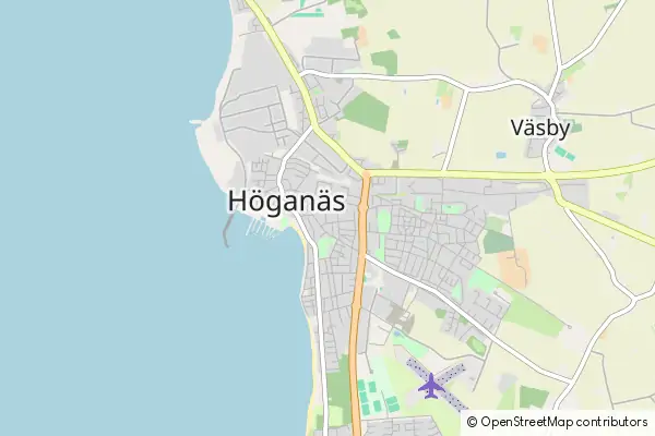 Mapa Hoganas