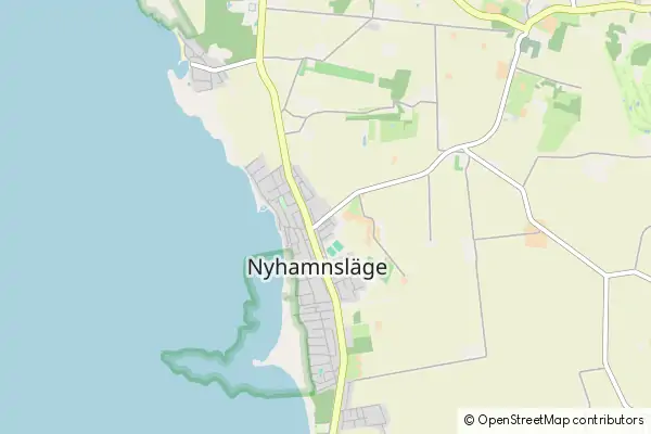 Mapa Nyhamnsläge