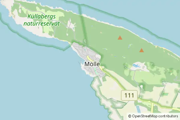 Mapa Mölle