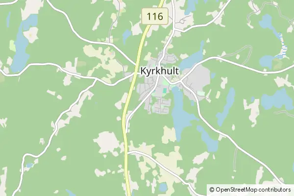 Mapa Kyrkhult