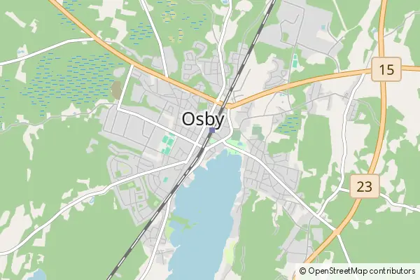 Mapa Osby