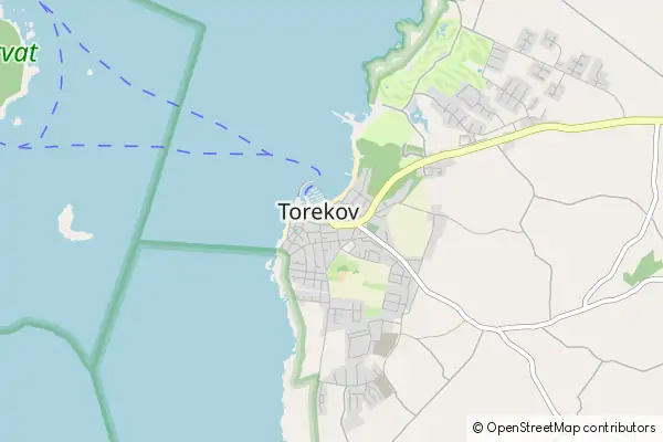 Mapa Torekov