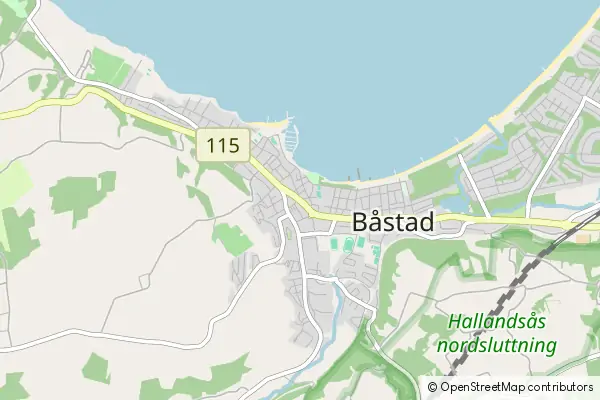 Mapa Båstad