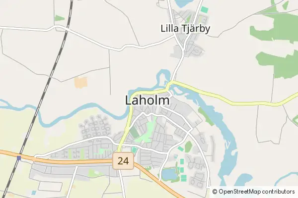 Mapa Laholm