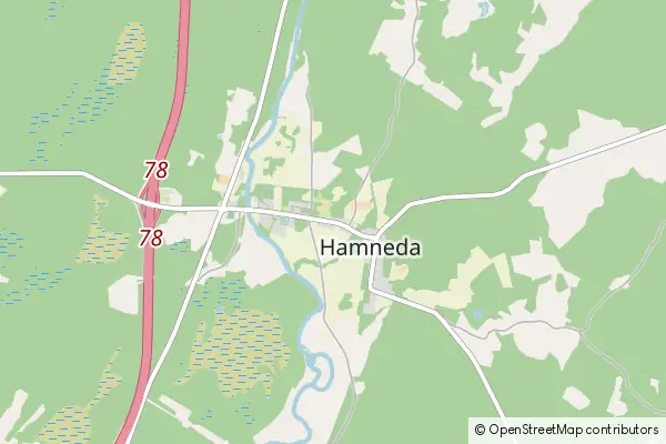 Mapa Hamneda