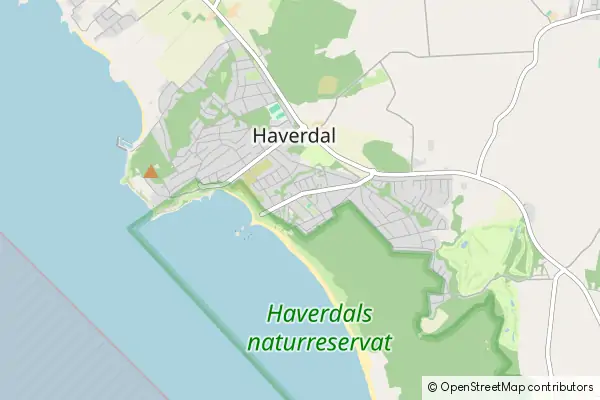 Mapa Haverdal