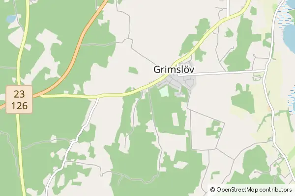 Mapa Grimslöv