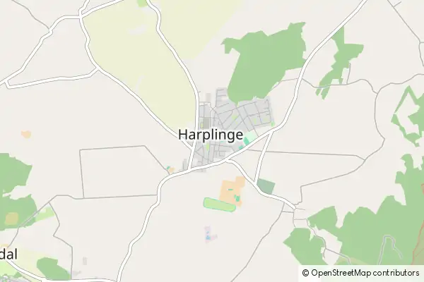 Mapa Harplinge