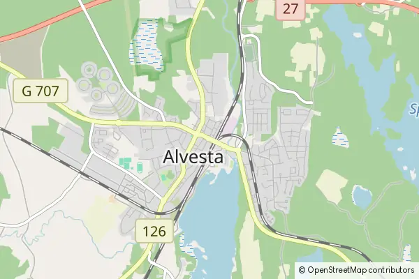 Mapa Alvesta