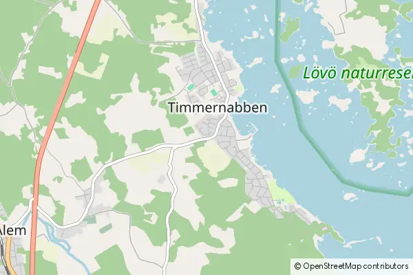 Mapa Timmernabben