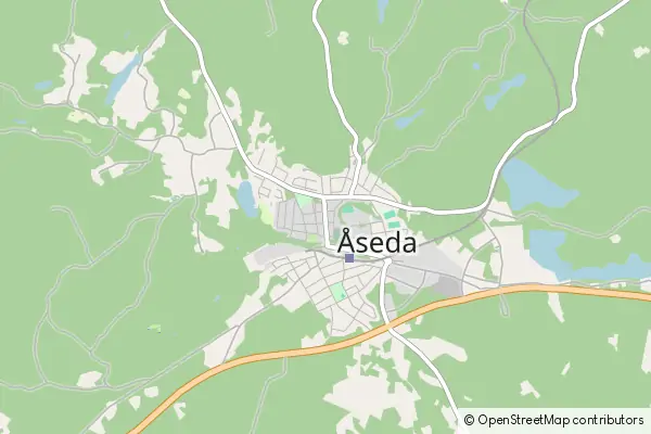 Mapa Åseda