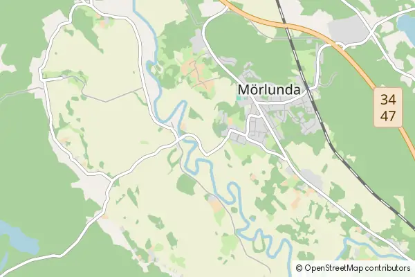 Mapa Mörlunda