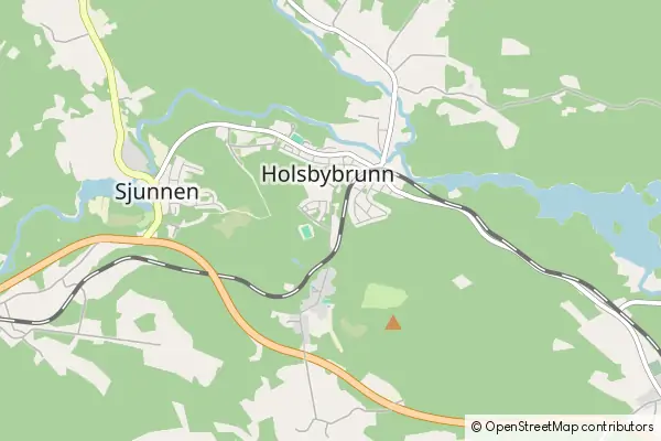 Mapa Holsbybrunn