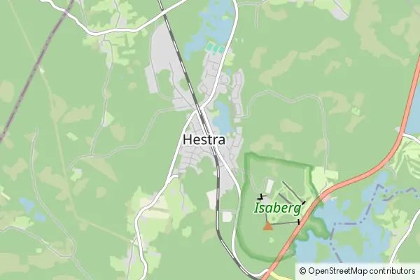 Mapa Hestra