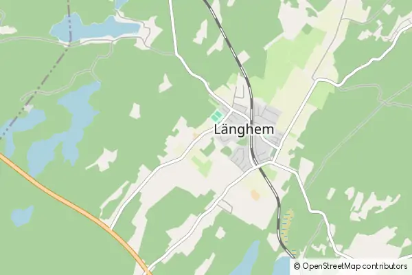 Mapa Länghem