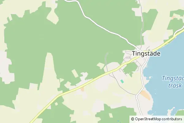 Mapa Tingstade