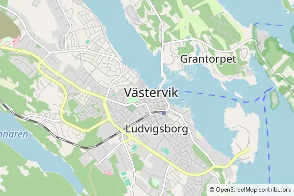 Mapa Västervik