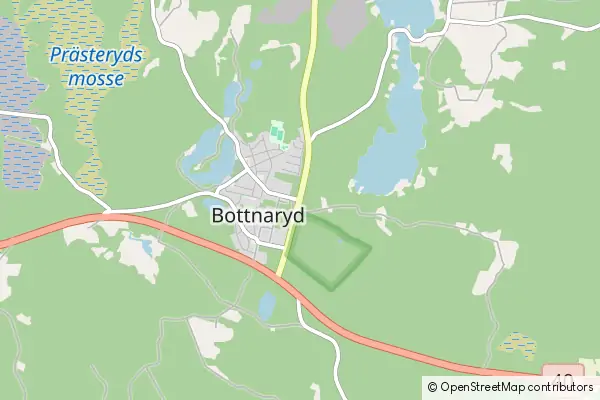 Mapa Bottnaryd