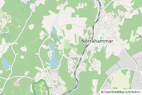 Mapa Norrahammar