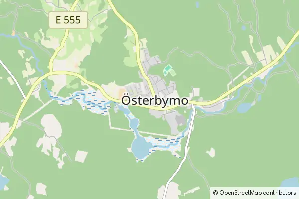 Mapa Österbymo