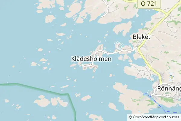 Mapa Kladesholmen