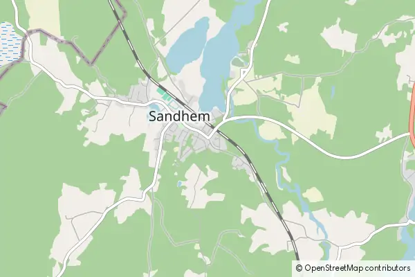 Mapa Sandhem