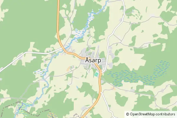 Mapa Åsarp