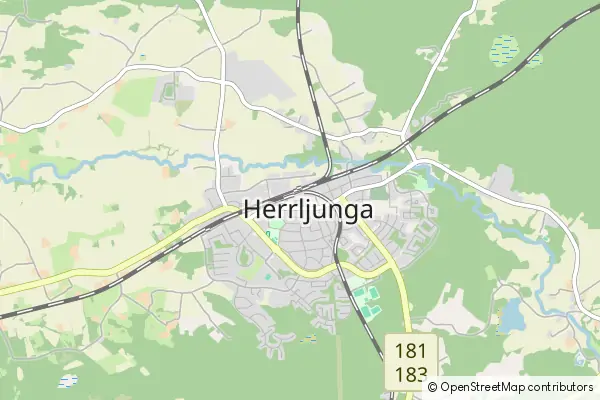 Mapa Herrljunga